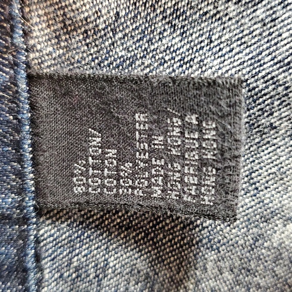 DKNYpure Dark Blue Denim Jean Jacket/Blazer Size 6 EUC - Picture 12 of 12